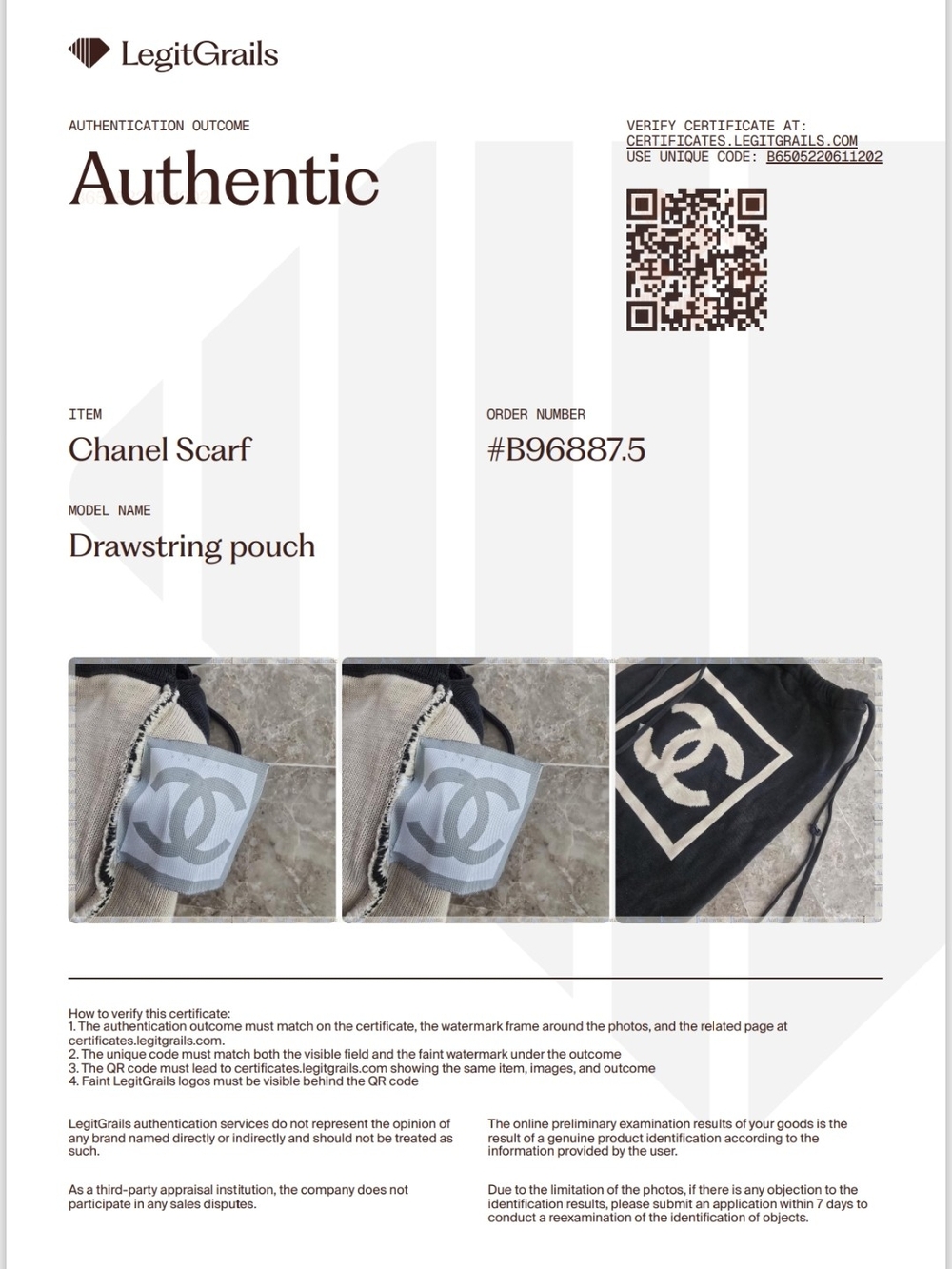 CHANEL Knit Logo CC Backpack - Picture 8 of 8